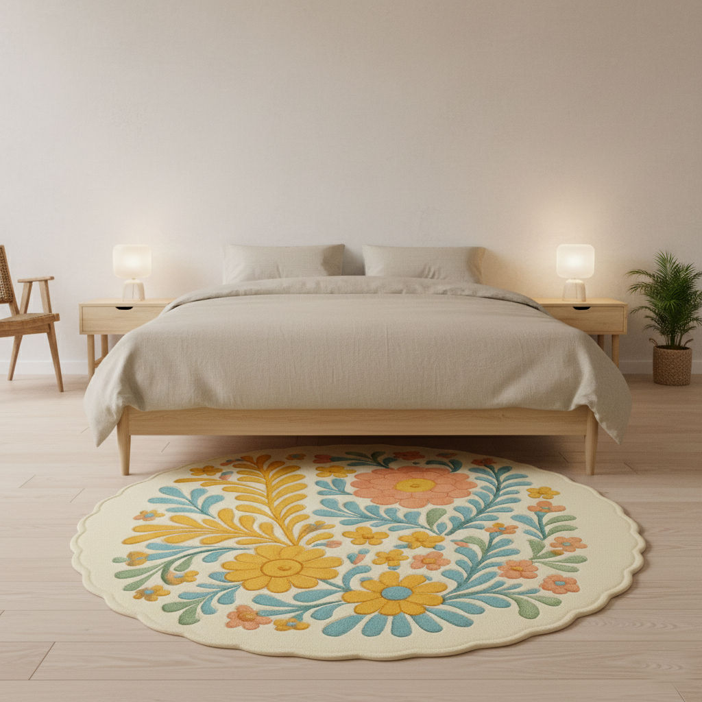 SOLERA - Hand Tufted Floral Carpet